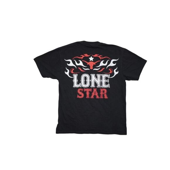 Lone Star Black Flame Graphic Tee (L) - Picture 5 of 6